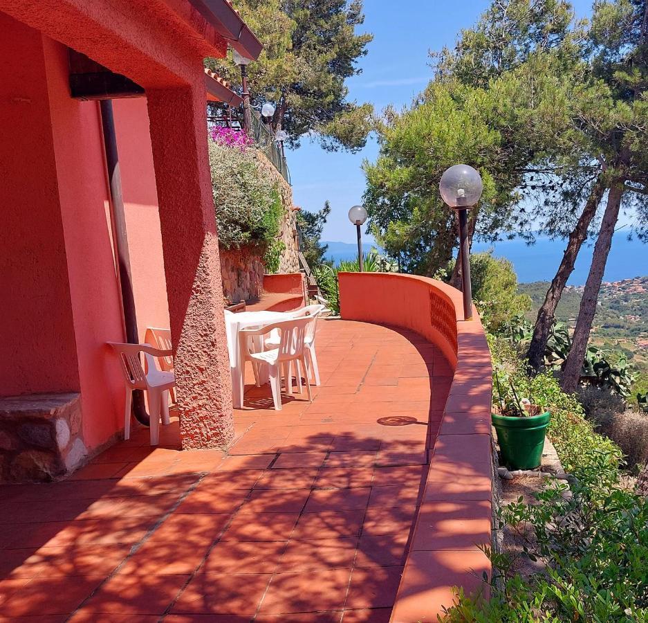 Villetta Blu Rio dellʼElba Eksteriør billede