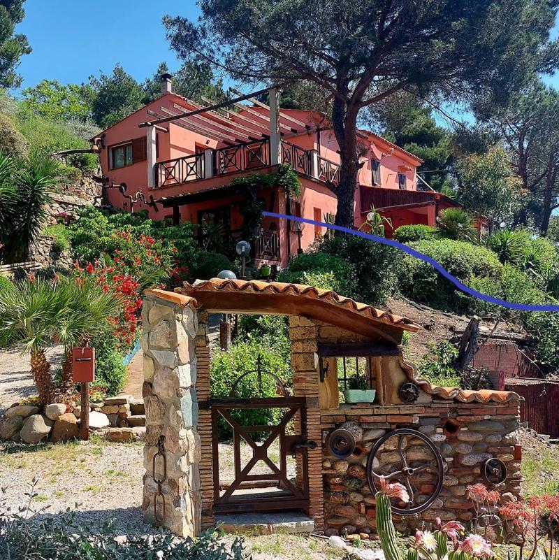 Villetta Blu Rio dellʼElba Eksteriør billede